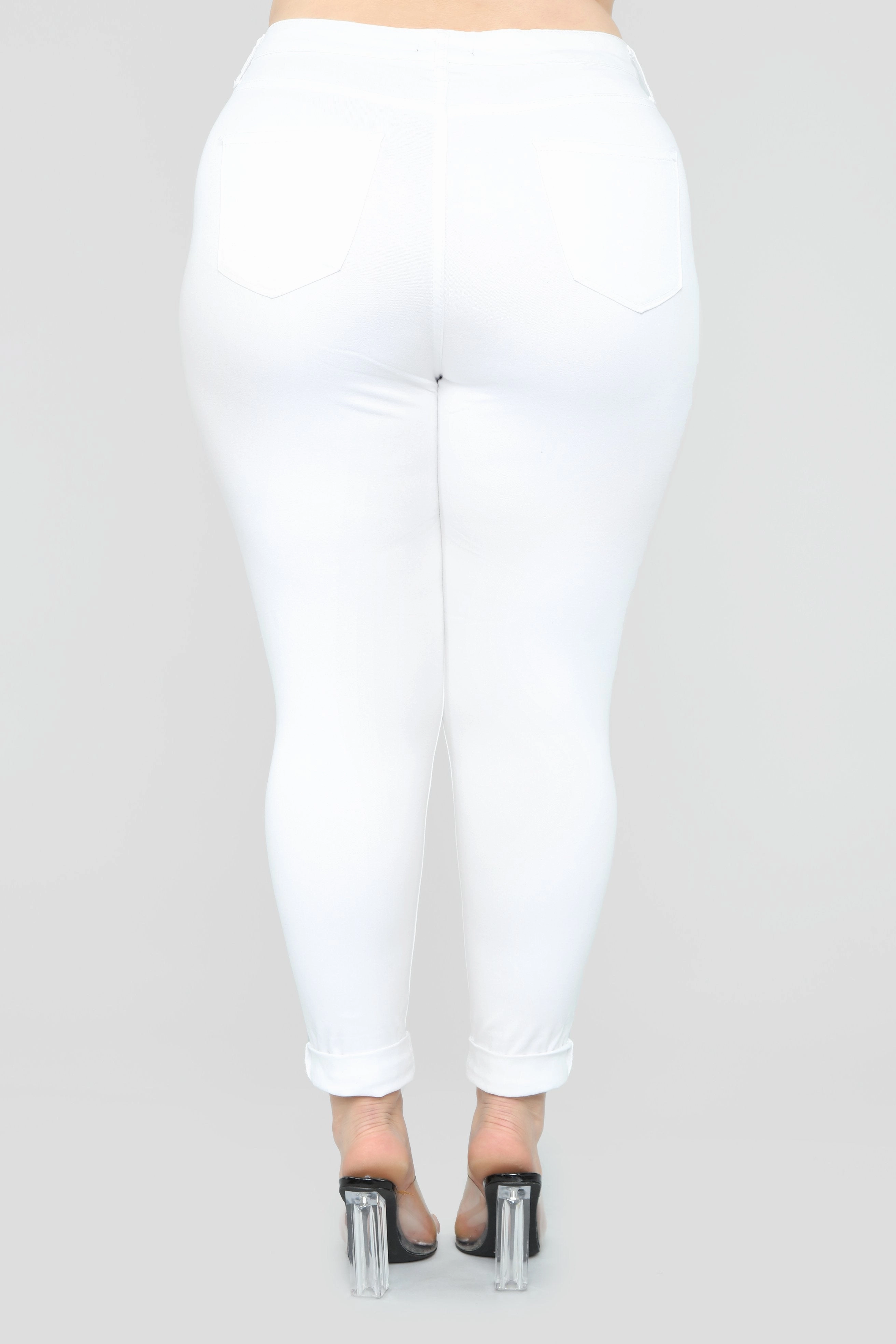 Glistening Jeans - White