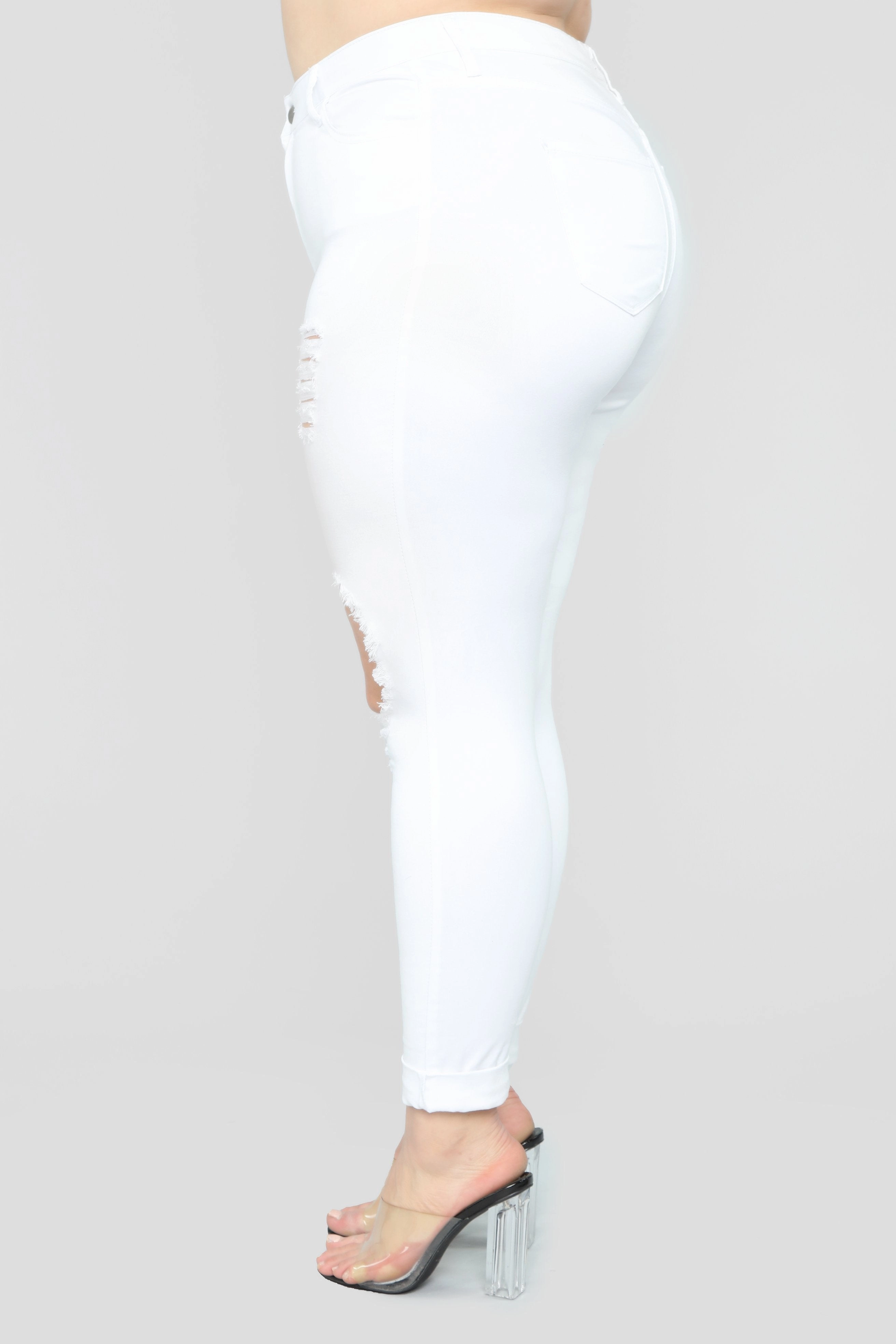 Glistening Jeans - White