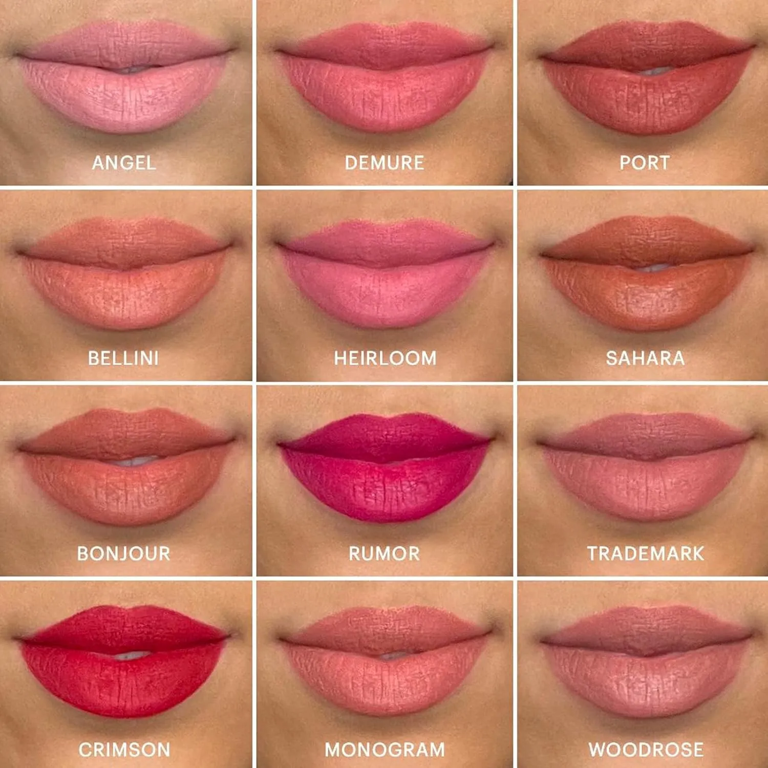Glo Skin Beauty Suede Matte Lip Crayon (Bellini) - Longwearing Formula Stays On All Day, With Conditioning Shea Butter   Mango Seed Oil for a Velvety Smooth Finish