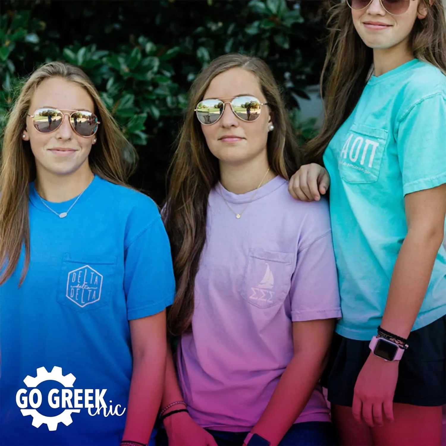 Go Greek Chic womens Pocket