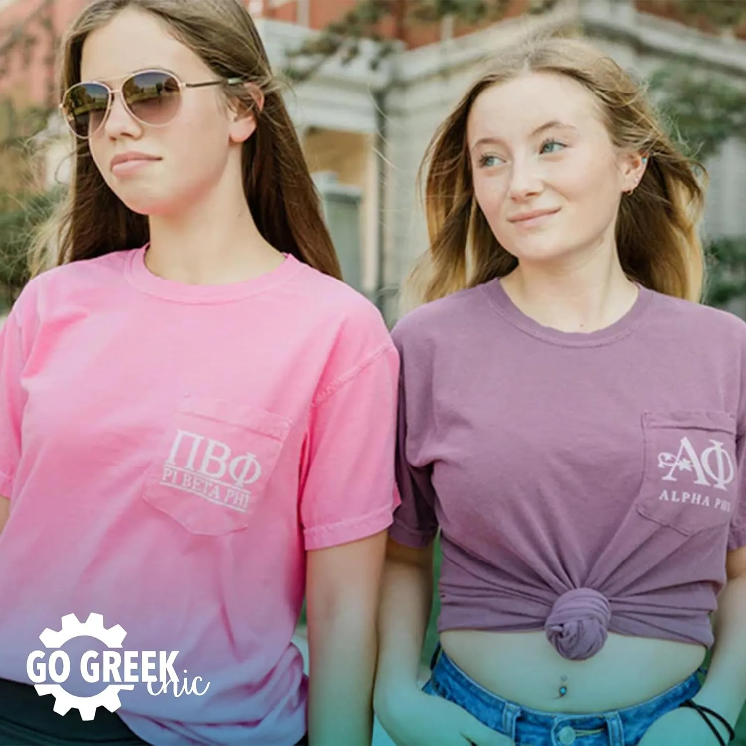Go Greek Chic womens Pocket
