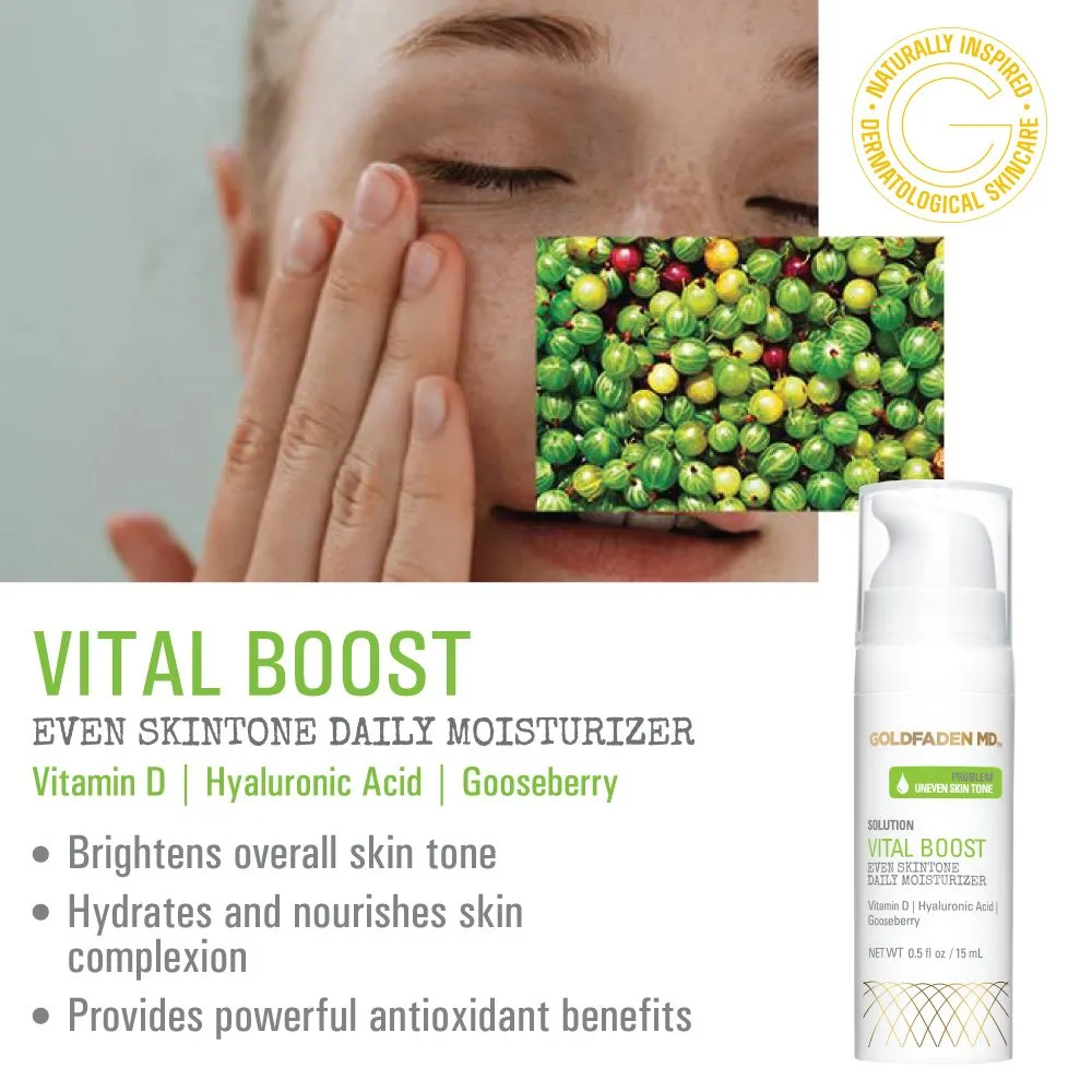 GOLDFADEN MD Vital Boost Grapefruit Oil, 0.5 Fl Oz