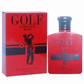 GOLF LIMITED RED Men’s Perfume – Bold & Sophisticated Eau de Parfum – 100ML Fragrance with Citrus Top Notes, Spicy Heart, and Woody Base