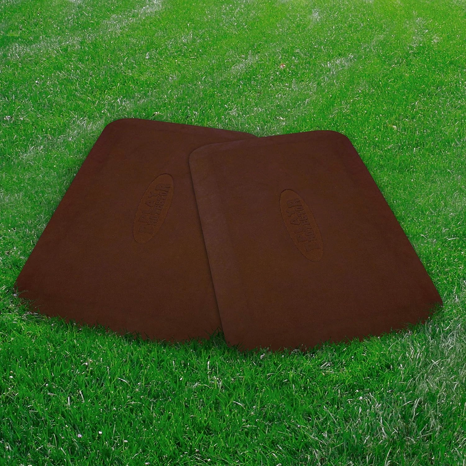 Gorilla Playsets 09-0012-PAIR-R Protective Rubber Mat For Swing Set of 2 Mats), Red