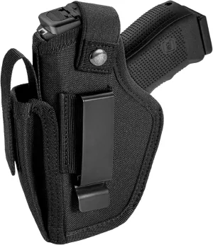 Gun Holsters for Men/Women, 380 Holster for Pistols, Universal Airsoft Right/Left, IWB/OWB 9mm Holsters for Concealed Carry, Fits Glock, M&P Shield & Similar Handgun