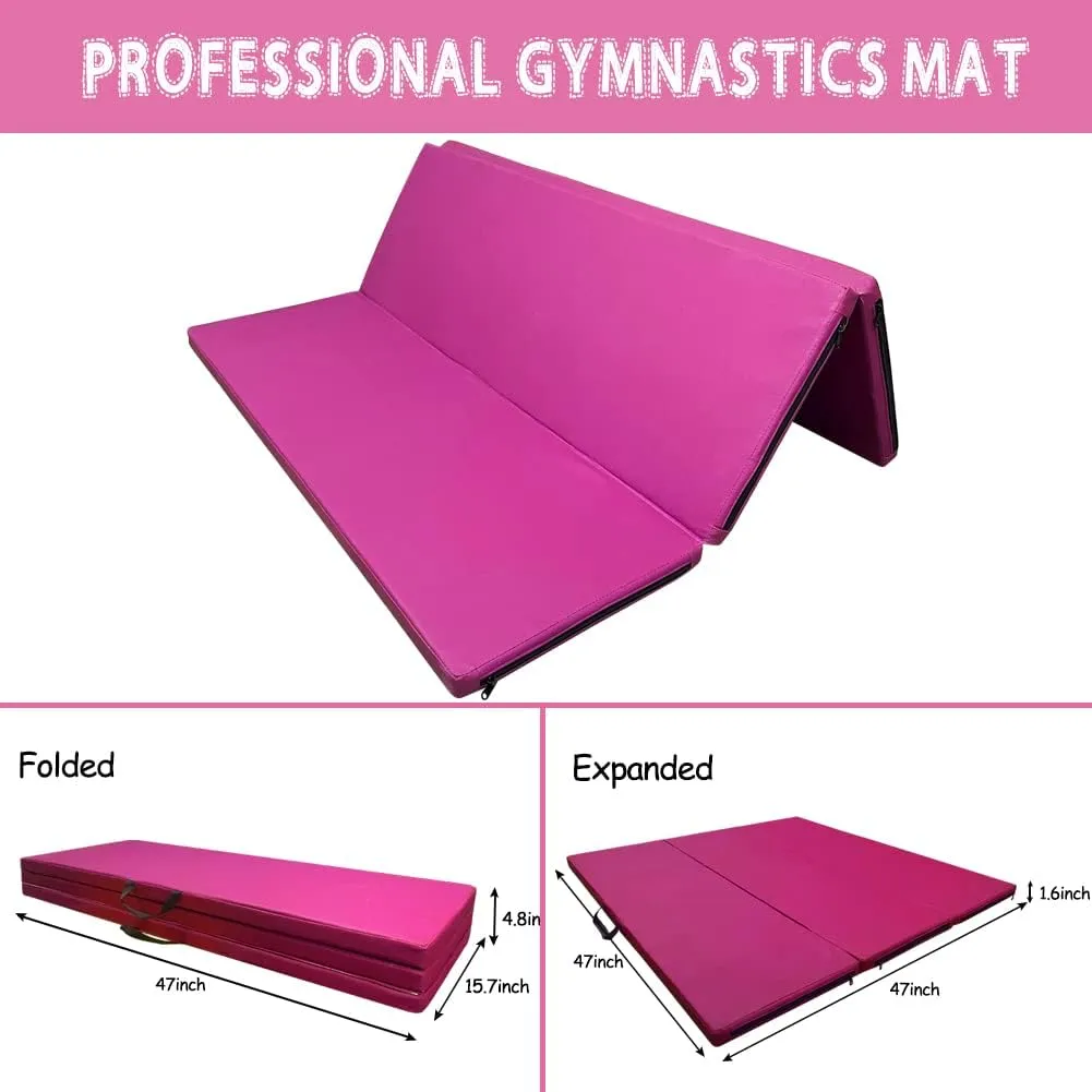 Gymnastics Kip Bar for Home Indoor Training,Horizontal Bar for Kids Girls Junior,Adjustable Arms from 3' - 5' Gym Equipment,1-4 Levels,300lbs Weight Capacity