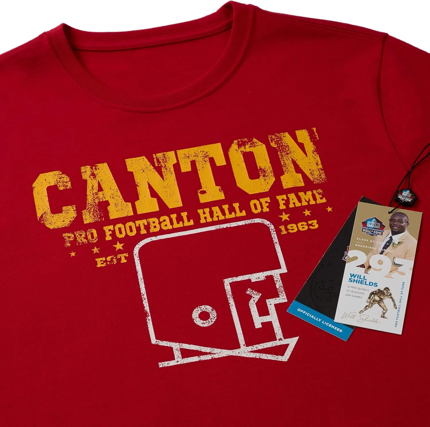 Haggar Pro Football Hall of Fame Short Sleeve Canton Graphic Tee