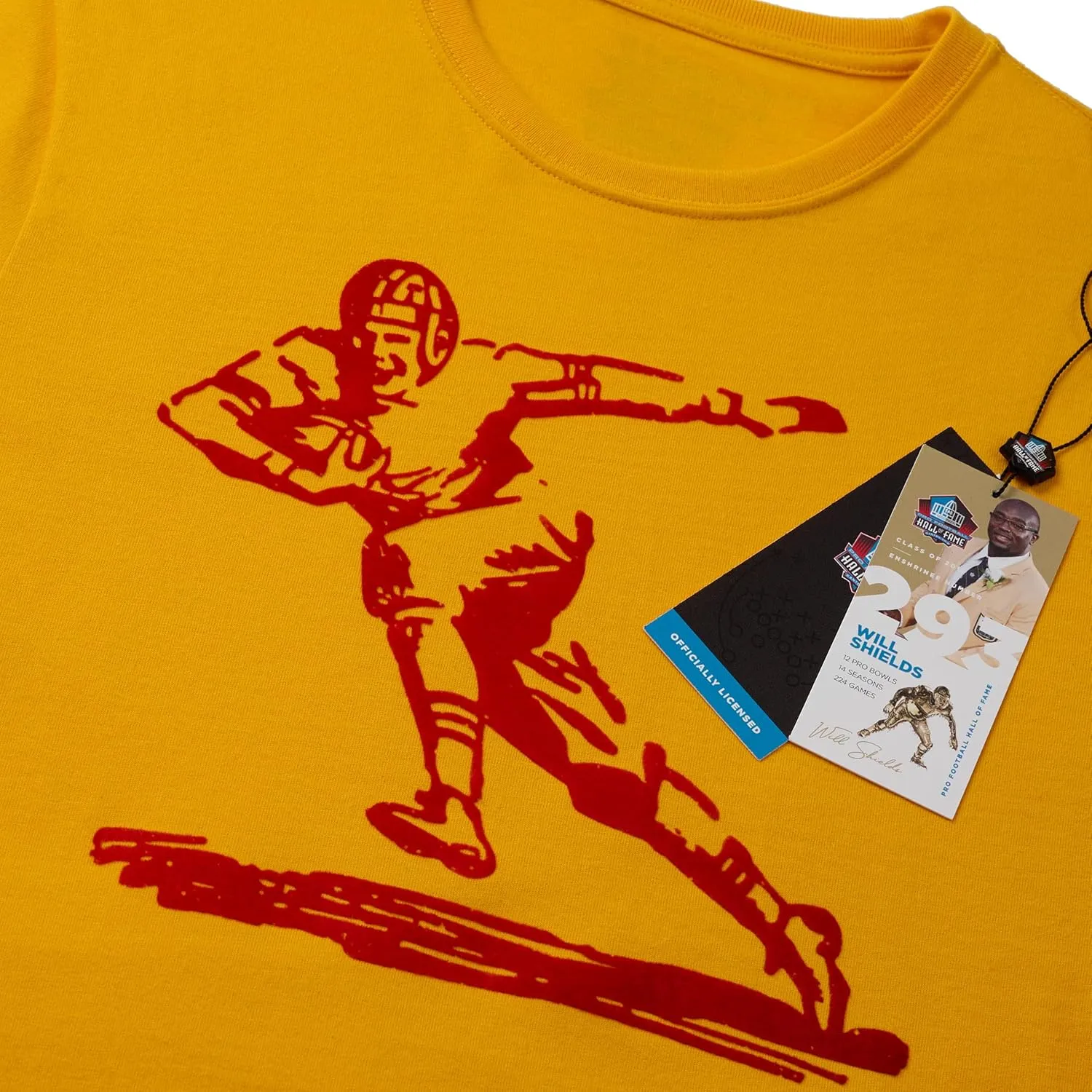 Haggar Pro Football Hall of Fame Short Sleeve Vintage Player Graphic Tee