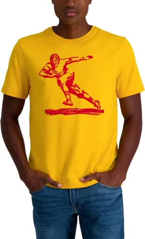 Haggar Pro Football Hall of Fame Short Sleeve Vintage Player Graphic Tee