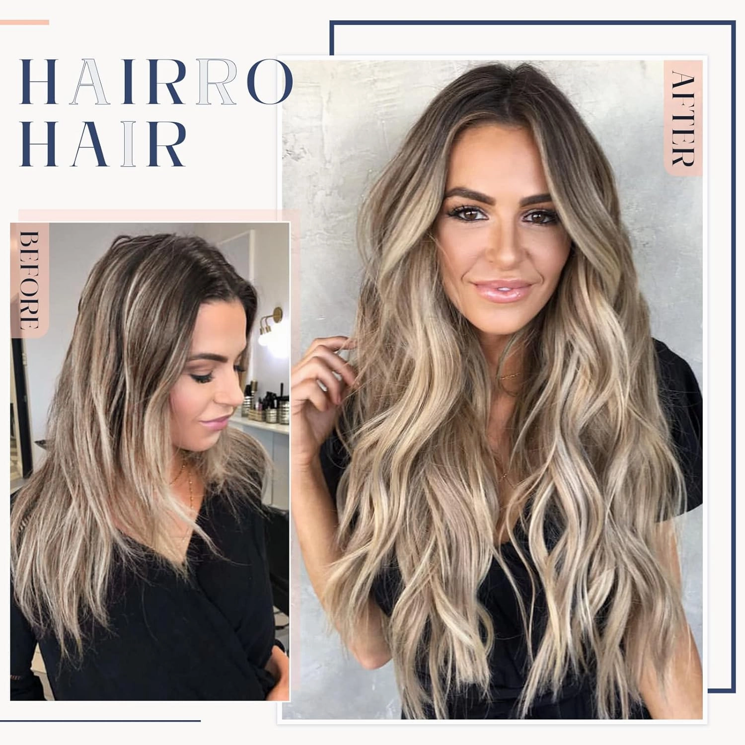 Hairro U Tip Human Hair Extension Pre Bonded Hot Fusion Hairpiece For Women Remy Nail Tipped Hair Pieces Silky Straight Keratin Utips Hair Extension 20" 50g #02 Dark Brown
