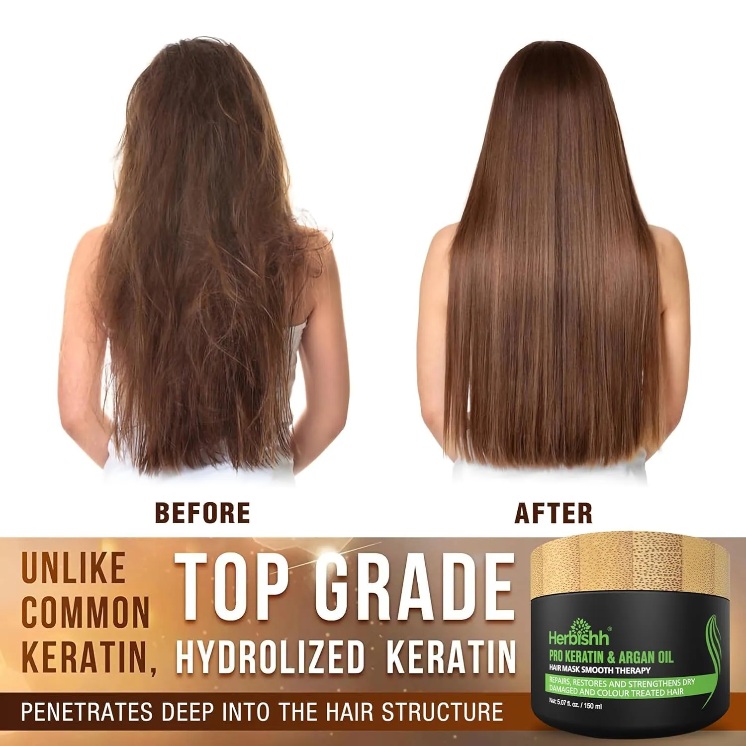 Herbishh Ultimate Hair Color Kit (2 Pcs Grape Red   1 Argan Mask) for Grey Hair - Permanent, Long-Lasting, Easy-to-Apply Color Shampoo for Men and Women