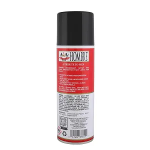 Hombre Red Deodorant Body Spray Classic for Men 5.5oz-156g (6 Pack)