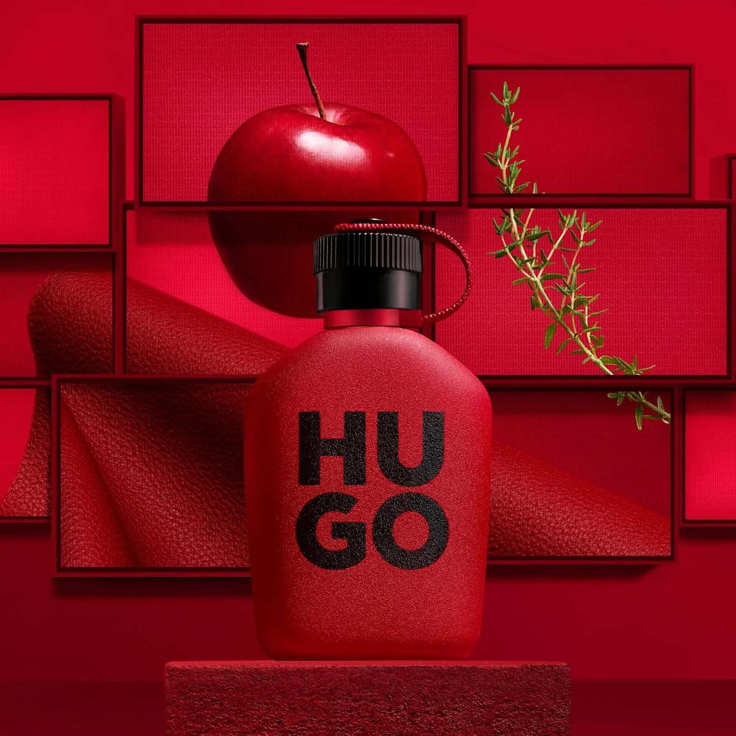Hugo Boss Intense Eau de Parfum – Fougère Men's Cologne – With Notes of Red Apple, Thyme & Leather – Long Lasting Fragrance