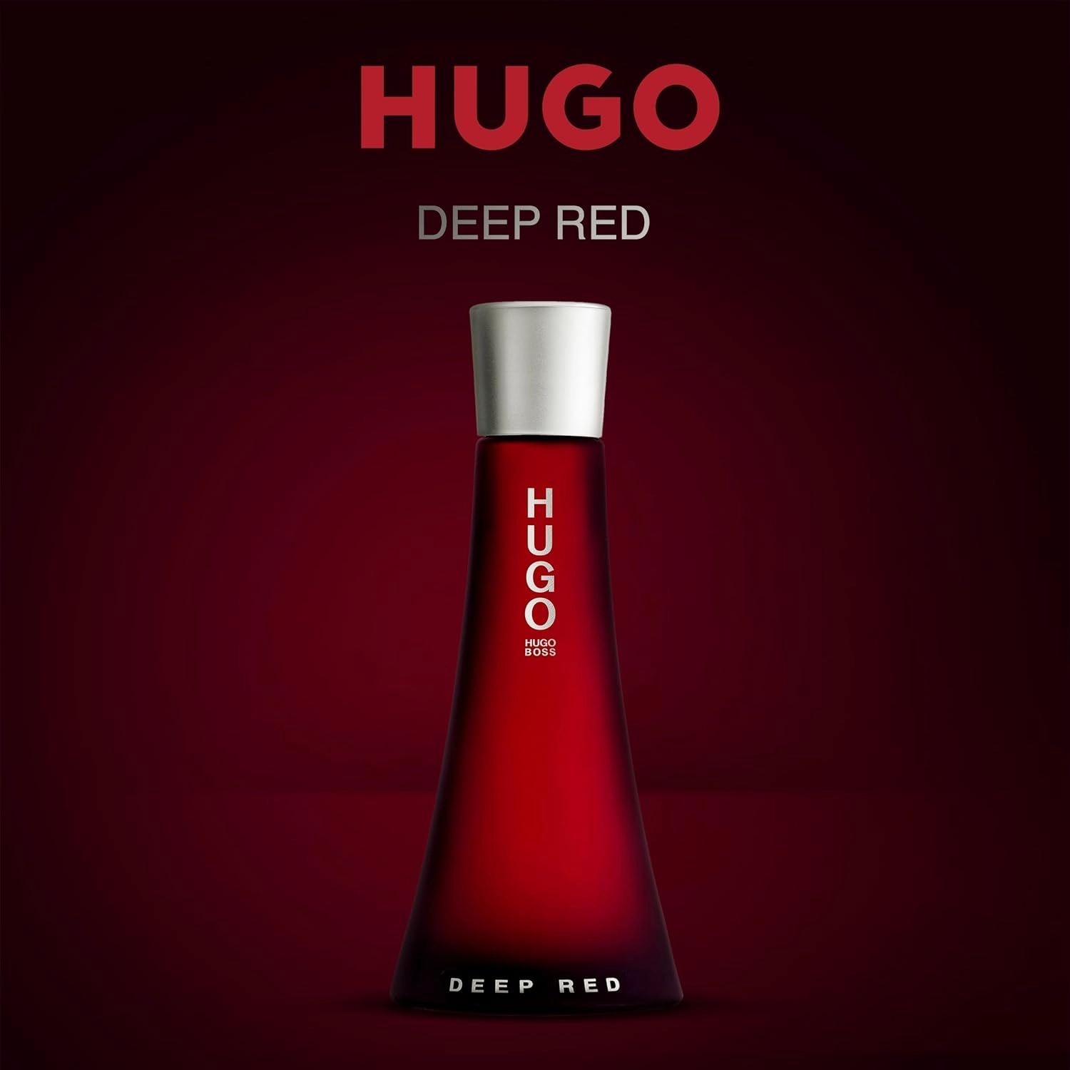 Hugo Boss Deep Red Eau de Parfum – Women's Ambery Perfume – With Notes of Blackcurrant, Freesia, Sandalwood & Vanilla – Long Lasting Fragrance