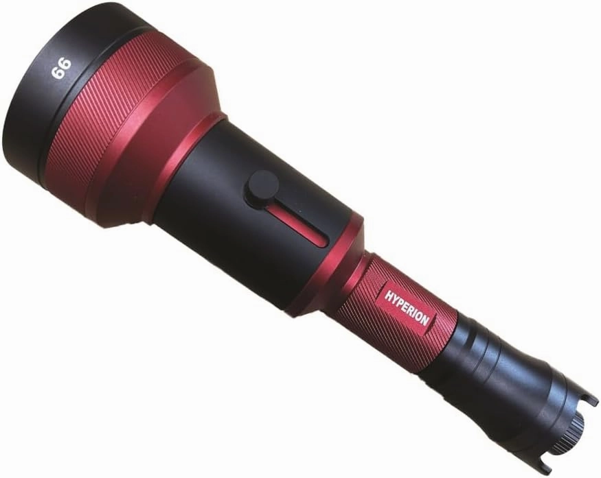Hyperion 66 Gun Light with Red Light Module, Long Range Red Light for Night Time Predator, Hog and Coyote Hunting
