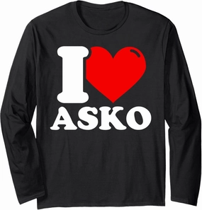 I love asko given name Long Sleeve T-Shirt