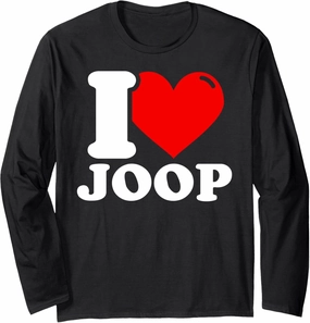 I love joop given name Long Sleeve T-Shirt