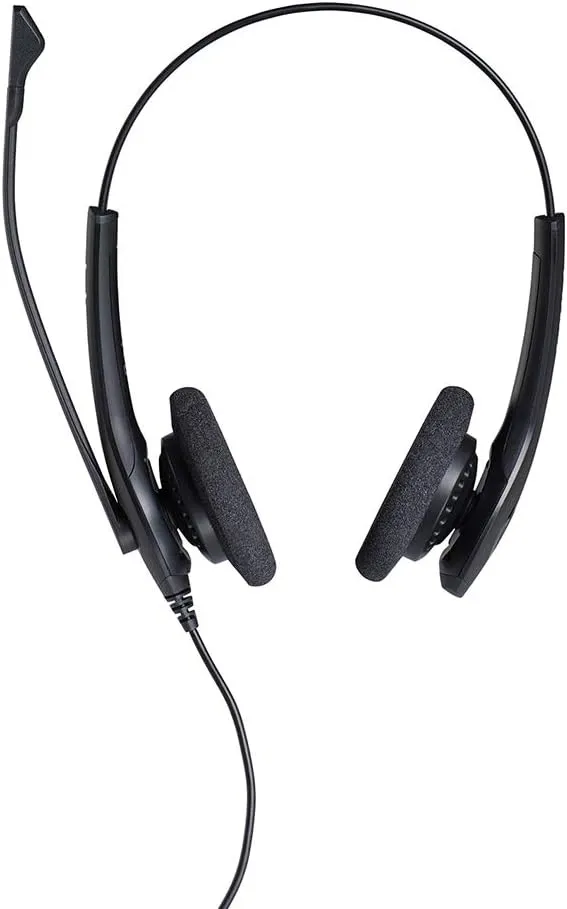 Jabra Biz 1500 USB Duo Wired Call Center Professional Headset