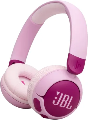 JBL Junior 320BT - Wireless on-Ear Kids Headphones Safe Sound (<85dB), Fit for Kids, Parental Control with Customizable Volume & Playtime and 50Hr Battery Life (Purple)