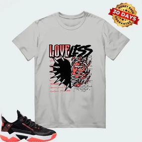 Jordan Take II Basketball BRIGHT CRIMSON Matching Grey T-Shirt (Loveless)