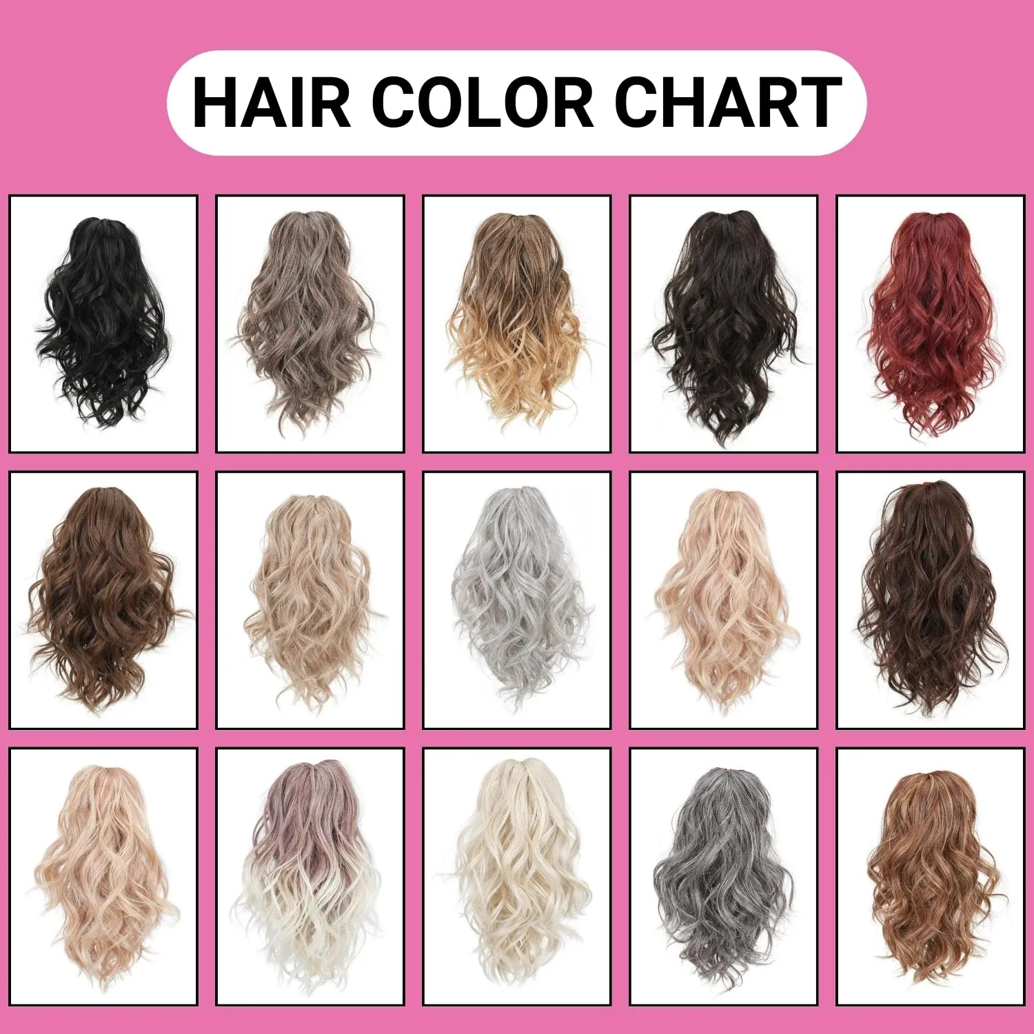 Juvabun Claw Clip Beach Waves Ponytail Extension 12" -Brownish Blonde | Hair Extension Clips | Ponytail Extension Human Hair | Hair Extensions Washable Realistic And Synthetic Hairpiece