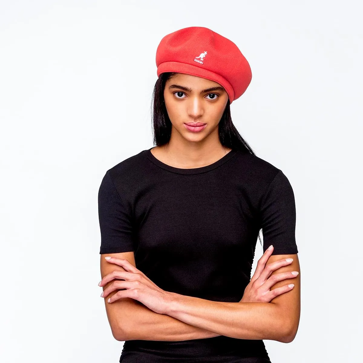 Kangol Bamboo Jax Beret - Oil Green/XL