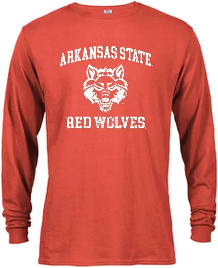 Kennesaw State Owls Retro Distressed Long Sleeve T-Shirt