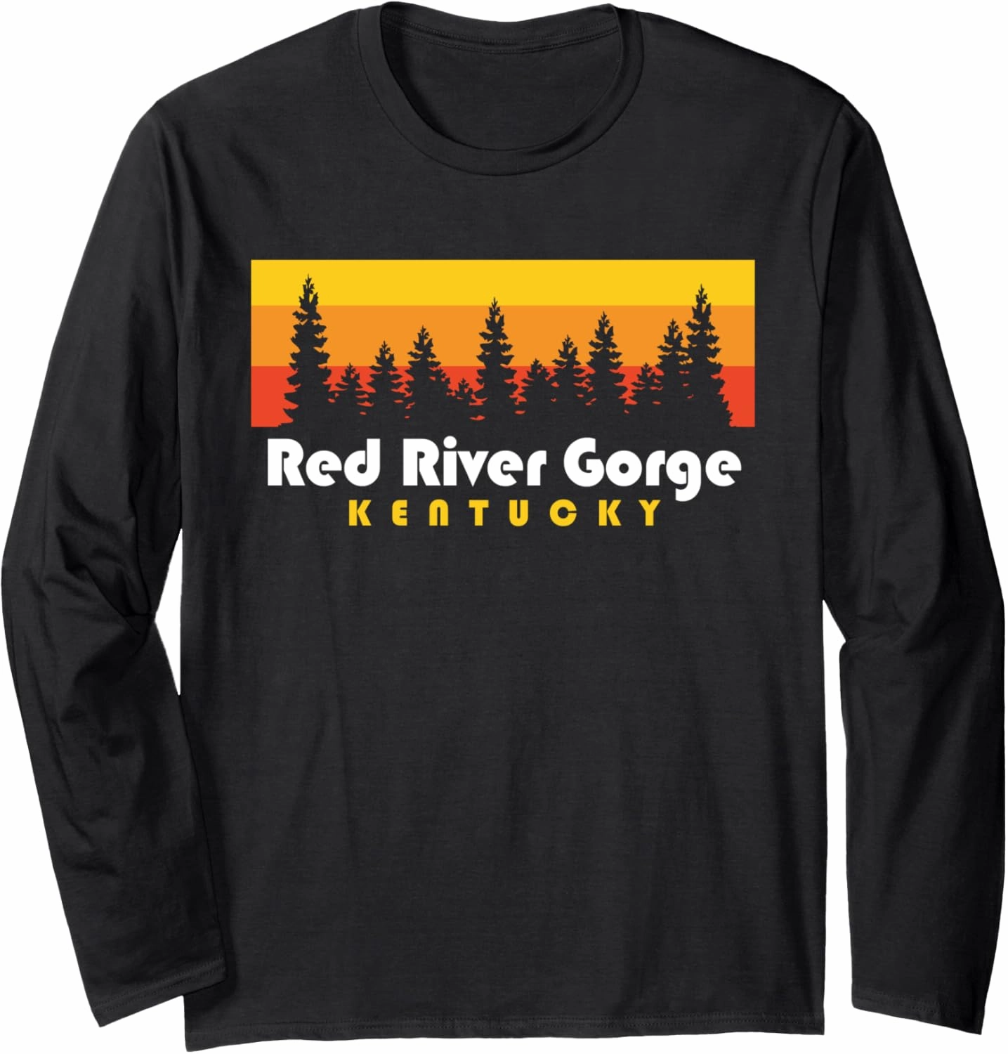 Kentucky Red River Gorge Long Sleeve T-Shirt