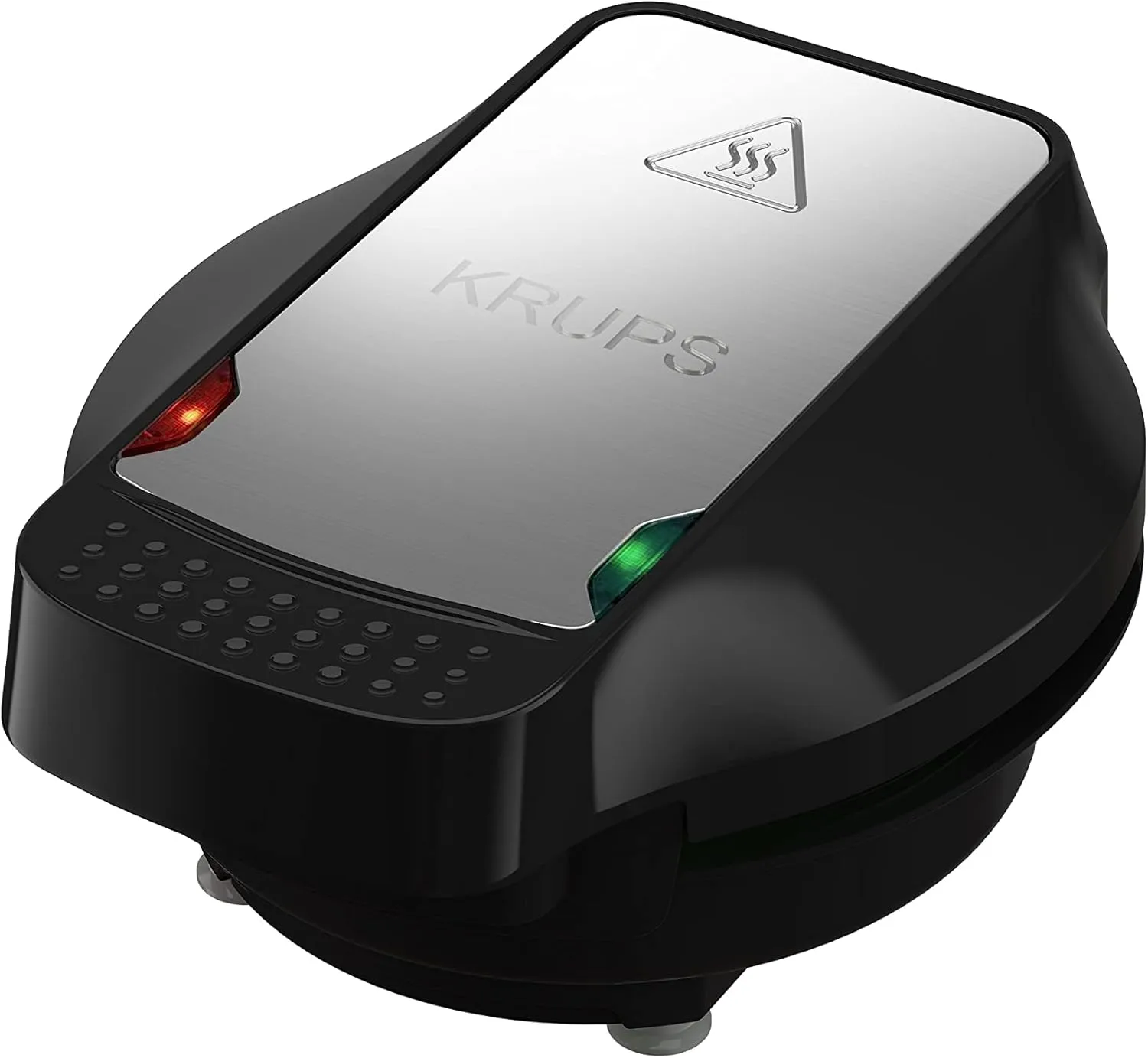 KRUPS Simply Round Waffle Maker, 4 inches