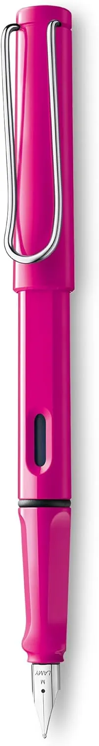 LAMY Safari Fountain Pen Pink Fine Nib (L13PKF)
