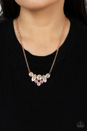 Lavishly Loaded - Copper Necklace - Life of the Party Exclusive October 2021