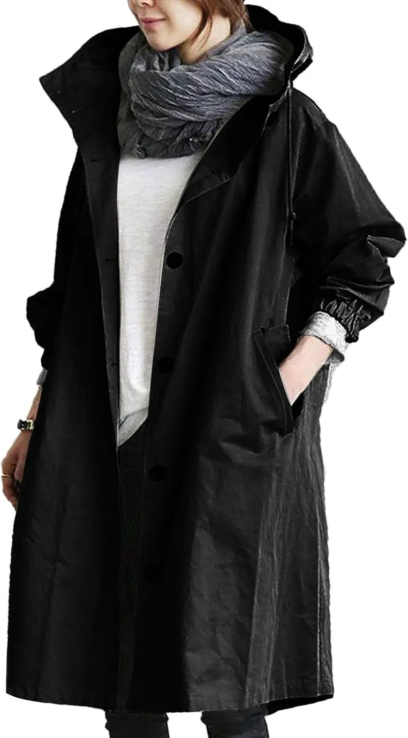 LCMTWX Womens Winter Coats Long Suit Collar Printed Pocket Jacket Peacoat Womens Coat Peacoat Womens Coat Wool Coats for