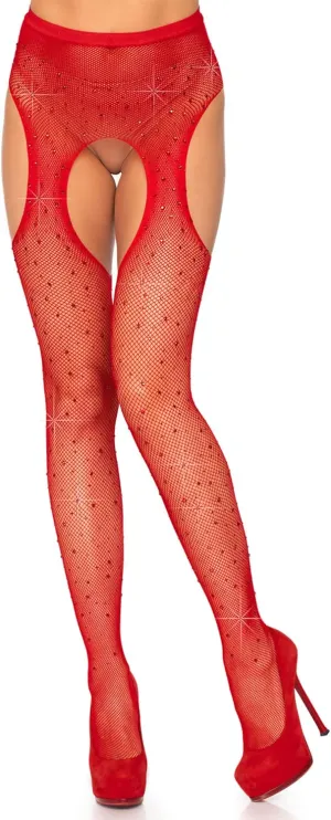 Leg Avenue womens Adult Sized Costumes, Red Shimmer, One Size US