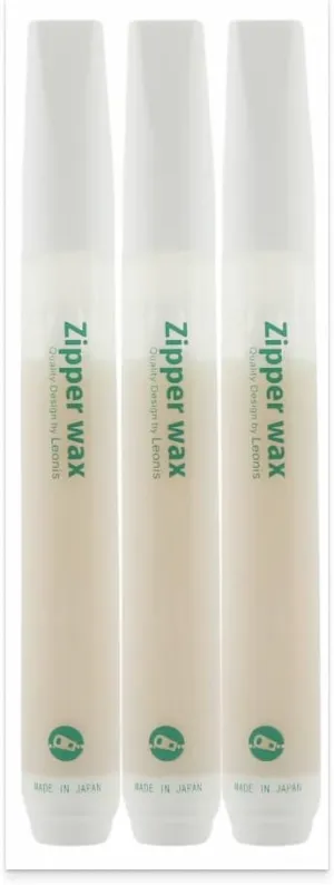 LEONIS Zipper Wax Pen 3 Count Pack [ 78105 ]