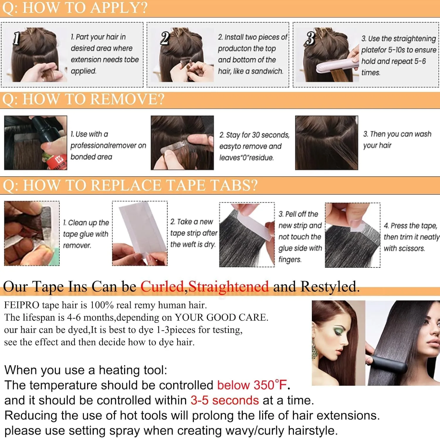 Light Yaki Straight Tape ins Tape in Hair Extensions Human Hair Invisible Real Remy Human Hair Seamless PU Skin Weft Soft Natural Black Hair Extension for Women Girls 12 Inch 40g 20pcs/Pack
