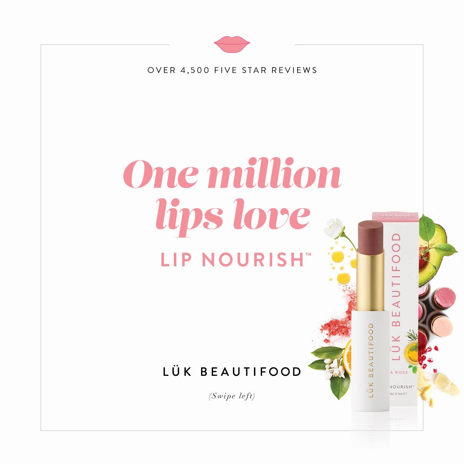 Lip Nourish Lipstick - Peach Melon