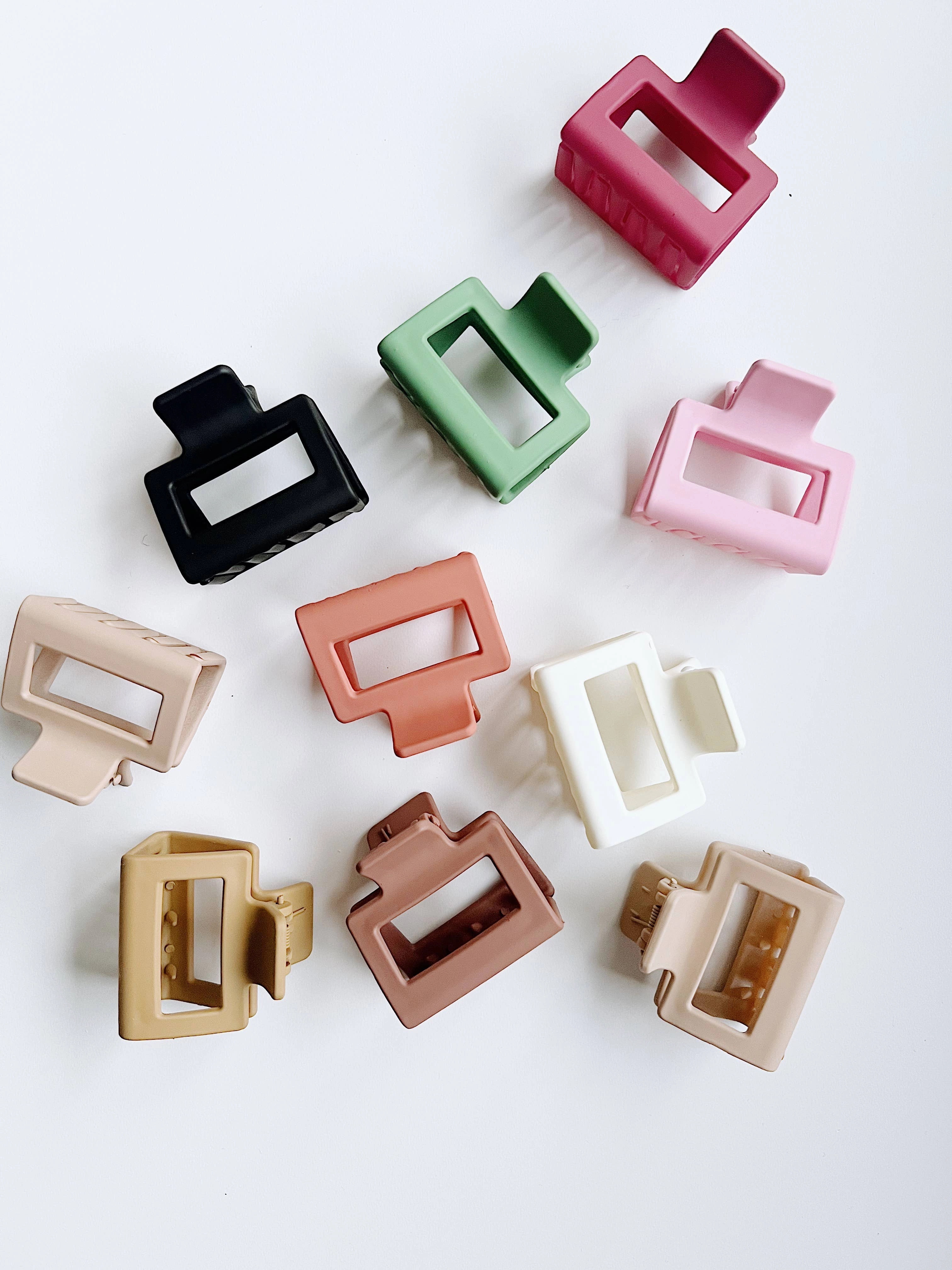 Little matte hair claws: Neutral