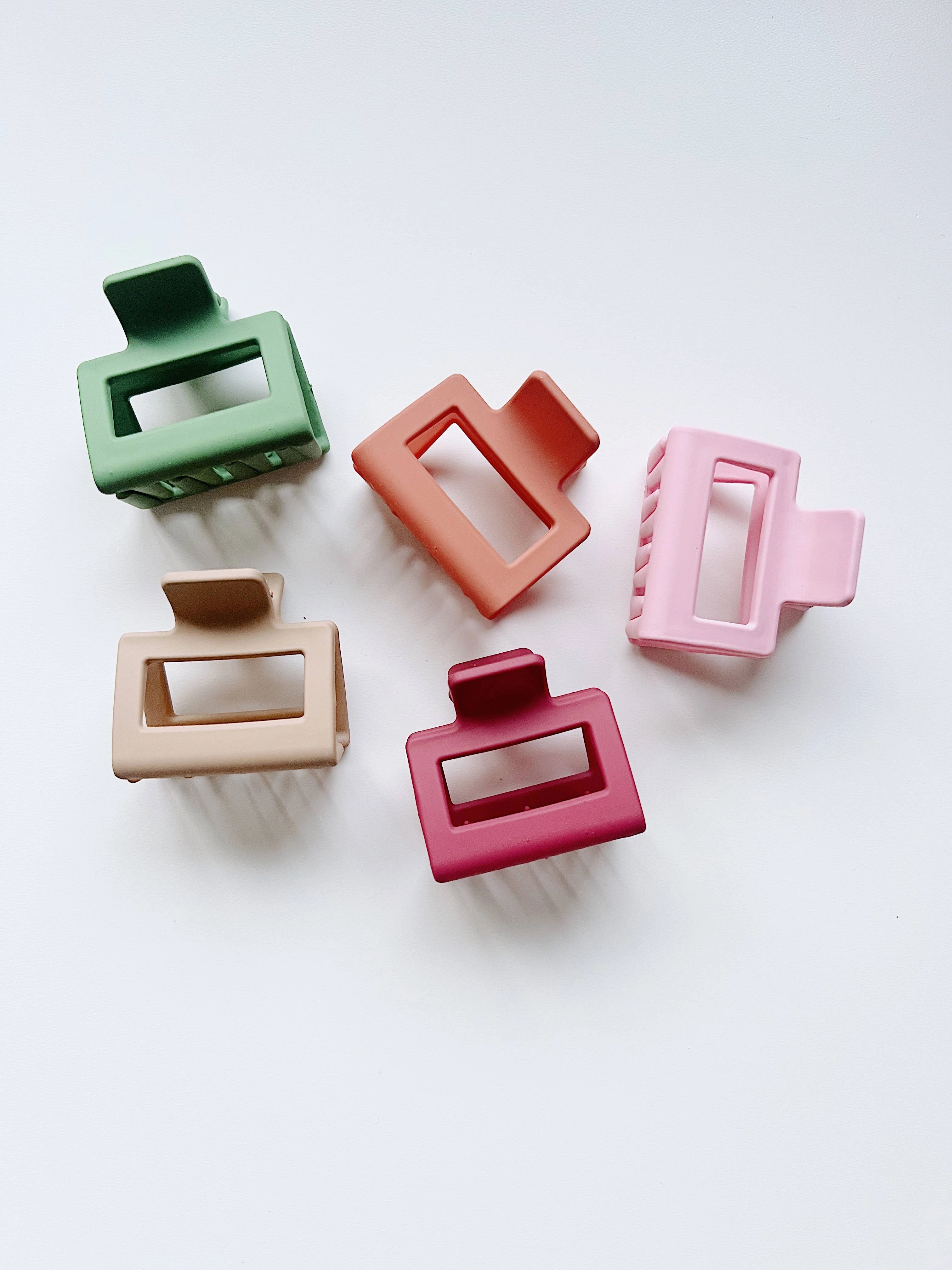 Little matte hair claws: Neutral