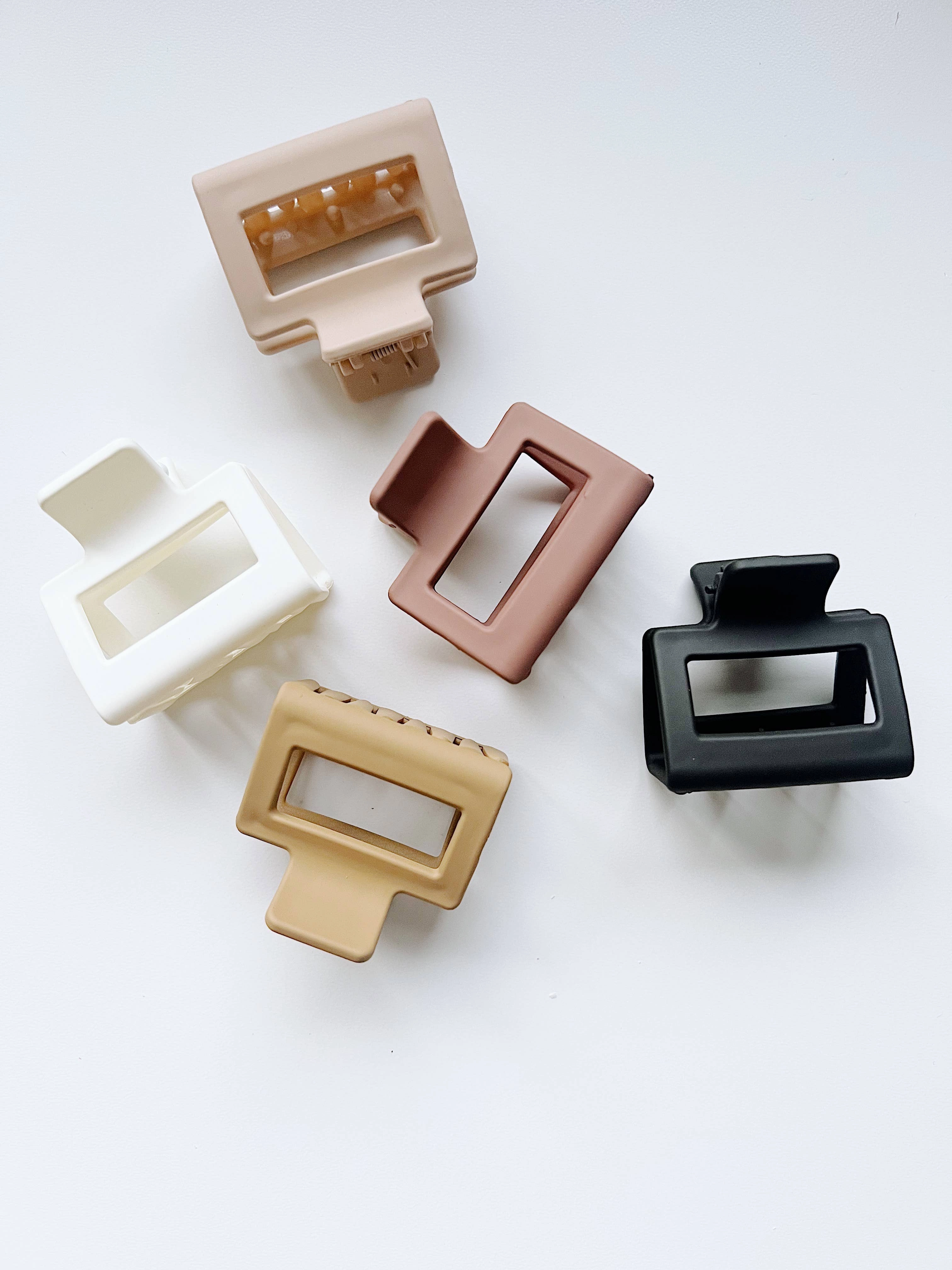 Little matte hair claws: Neutral
