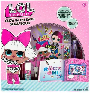 L.O.L. Surprise Glow-In-The-Dark Scrapbook by Horizon Group USA