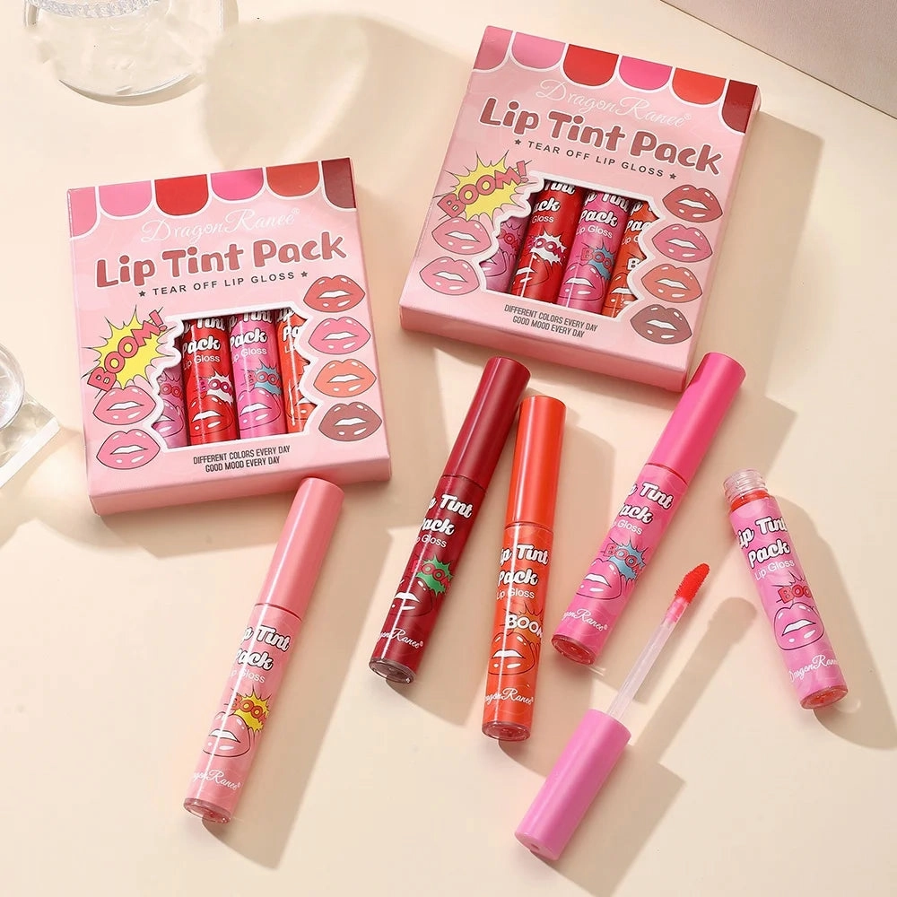 Long-Lasting Tear-Off Moisturizing Lipstick
