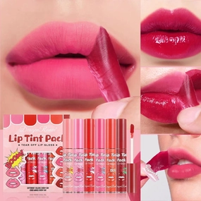 Long-Lasting Tear-Off Moisturizing Lipstick