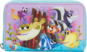Loungefly Pixar Moments Finding NEMO Tank Zip Around Wallet