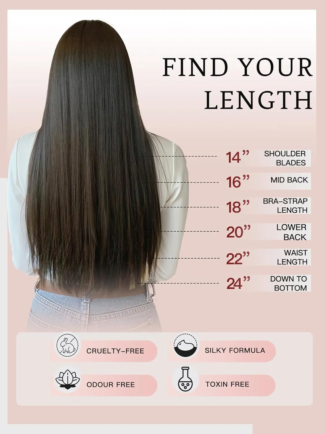 LOVELINE Tape in Hair Extensions Human Hair, Natural Black, 14 Inch 20pcs 40g, Skin Weft Seamless Invisible, Soft and Thick Luxury Remy Human Hair Extensions