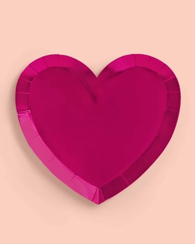 Lover Plates - 25 Heart Plates