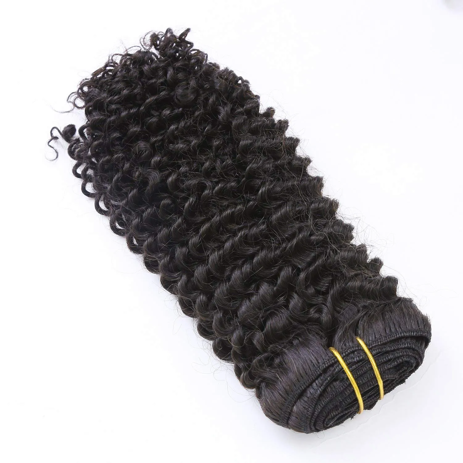 Loxxy Kinky Curly Clip in Hair Extensions #1B Black Women Real Human Hair,Double Weft 3B 3C Curly Hair Clip in Extensions 100% Remy Human Hair, Afro Kinky Hair Clip Ins Natural Black 12Inch 120gram