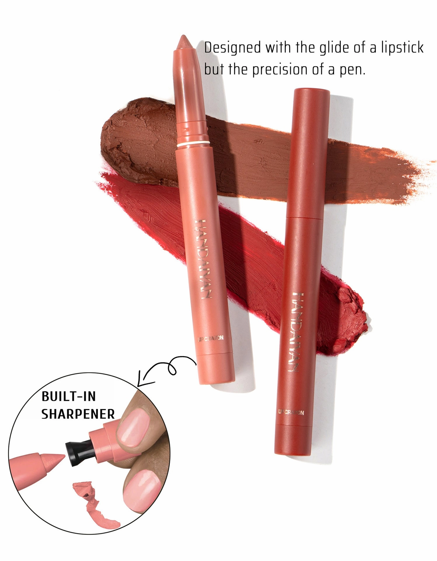 MA605 - Peach Matte Lipstick Crayon