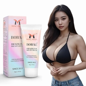 MACARIA Bobae Brazilian Breast Bust Line Tightening Shape & Size up Toning Cream Quick Growth Lifting & Firming Breast Enhancement Gel for bigger Boobs for Nurshing Mother & Women
