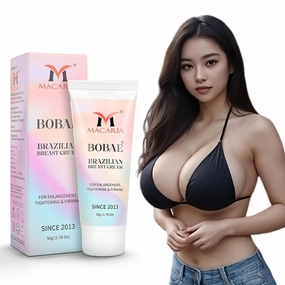 MACARIA Bobae Brazilian Breast Enlargement, Enhancement & Firming Cream Chest Flatness And Sagging Care Breast Enhancement, Cream For Dry Cracked s