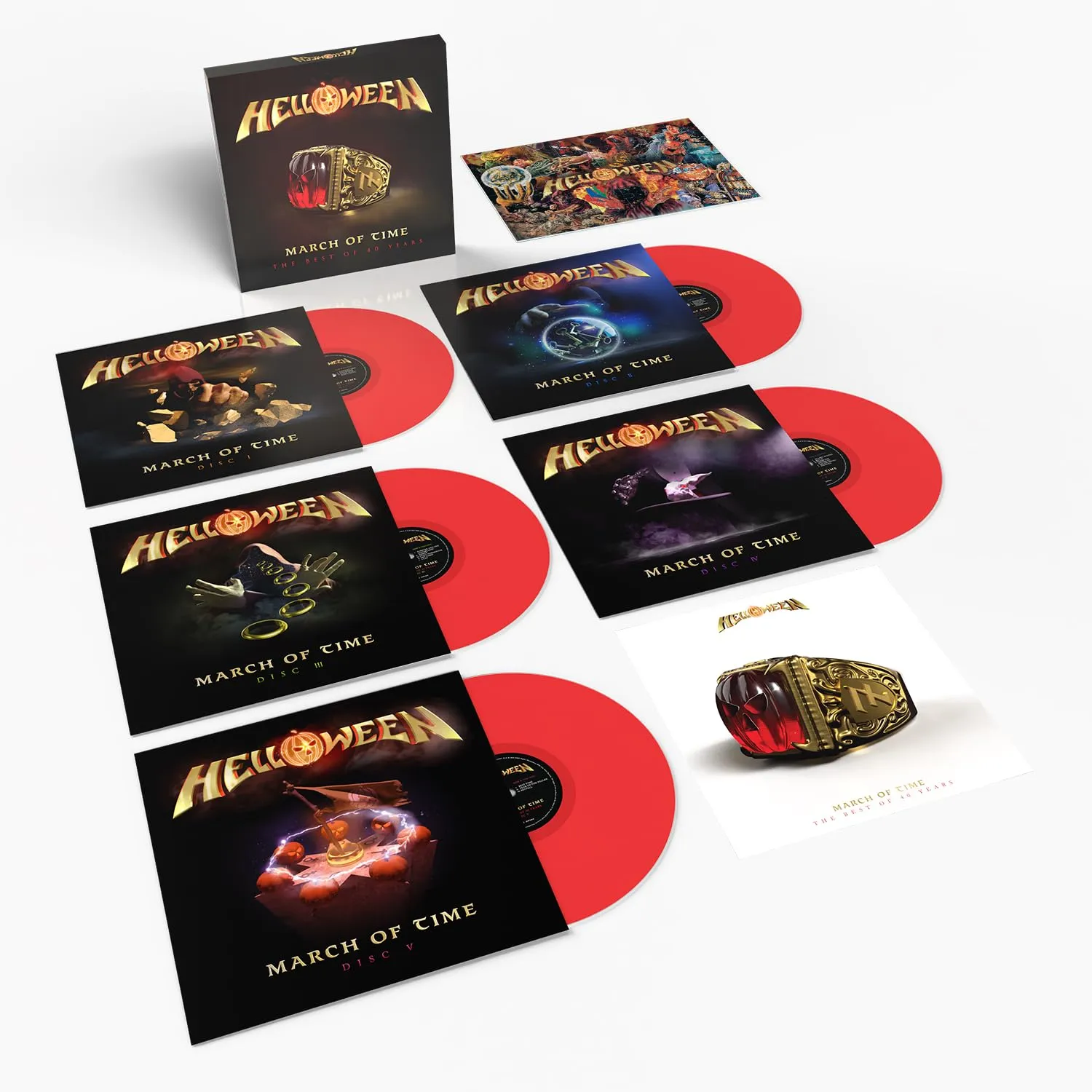 March of Time The Best of 40 Years Red